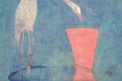 刘丽芬 Liu Lifen 鸟之一 Bird No.1 纸本彩墨 Chinese water color on paper 32x40cm 2007
