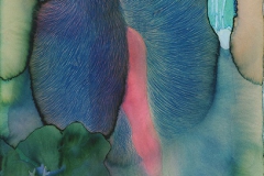 刘丽芬Liu Lifen对话Dialogue  纸本丙烯水彩Acrylic and Water Color on Paper 45.5x30.5cm 2016