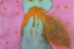 刘丽芬Liu Lifen  传说的天使 Folklore Angle 纸本水彩 Wator colour on Paper 65x50cm 2012