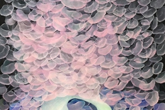 30, 刘丽芬 Liu Lifen 涟漪 Ripple 布面油画 Oil on Canvas, 104x204cm, 2019